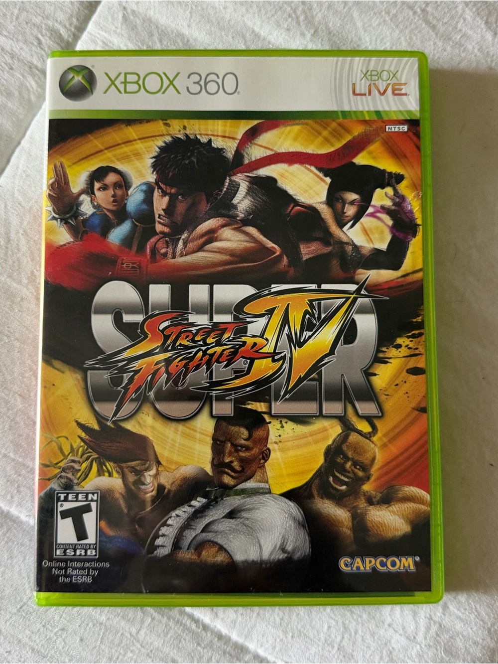 Capcom Super Street Fighter IV Xbox 360 Online Play Fighting